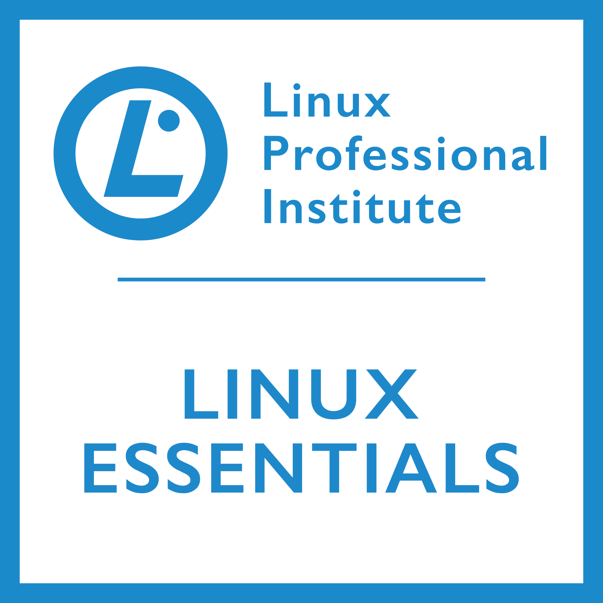 Linux Professiona Institute - Linux Essential Certificate